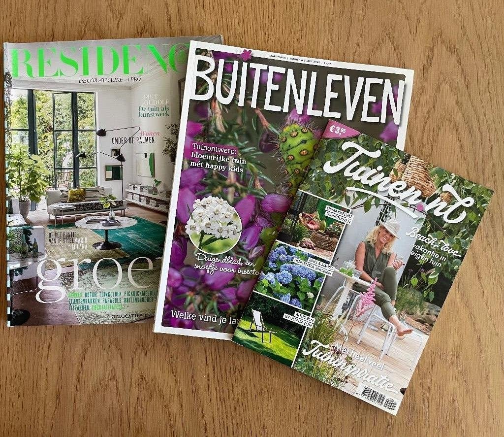 GRATIS 3 tijdschriften wonen/ tuin, Ophalen, Zo goed als nieuw, Overige typen