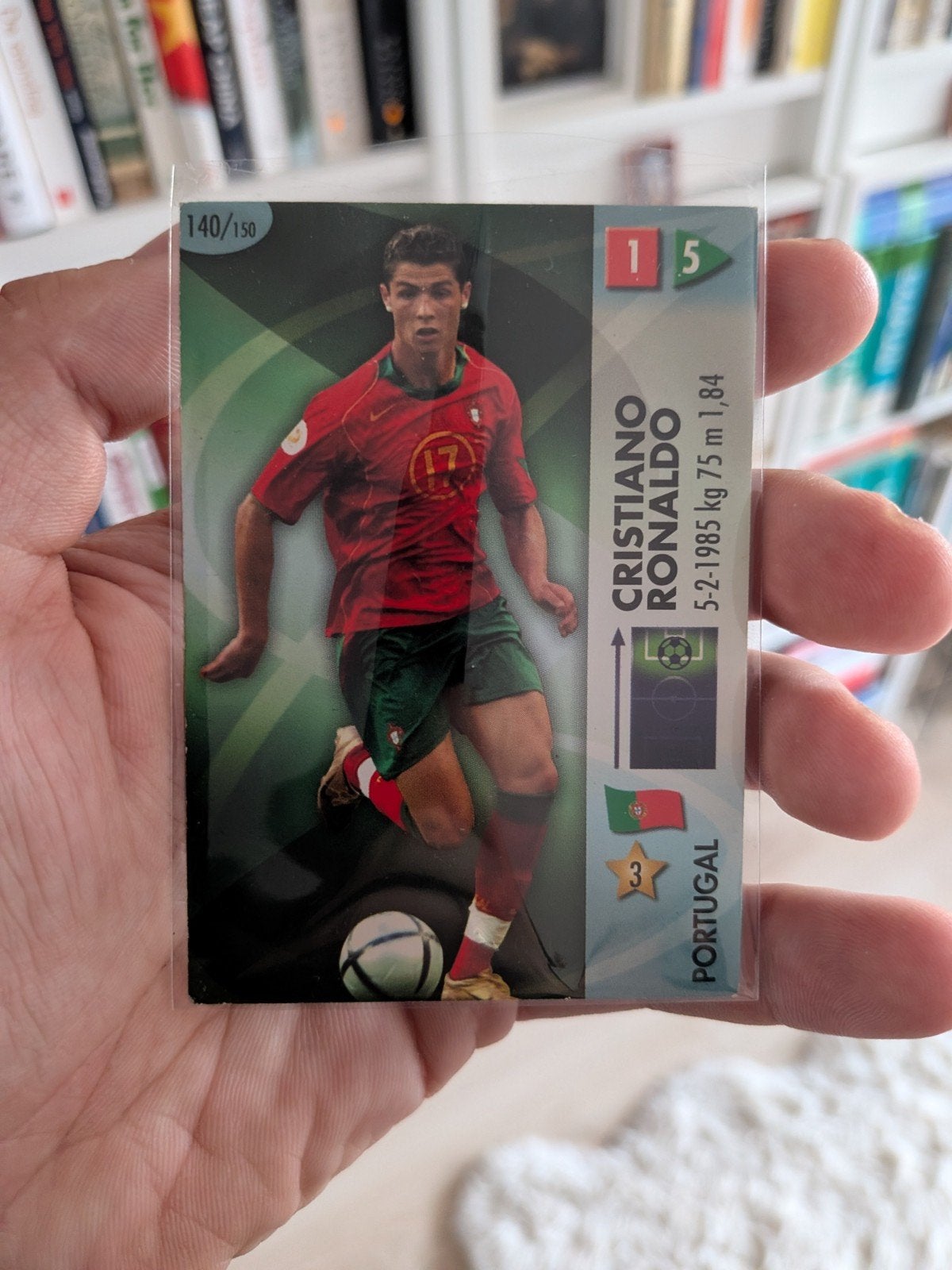 Cristiano Ronaldo FIFA World Cup 2006 kaart (Panini), Verzamelen, Sportartikelen en Voetbal, Ophalen of Verzenden, Zo goed als nieuw