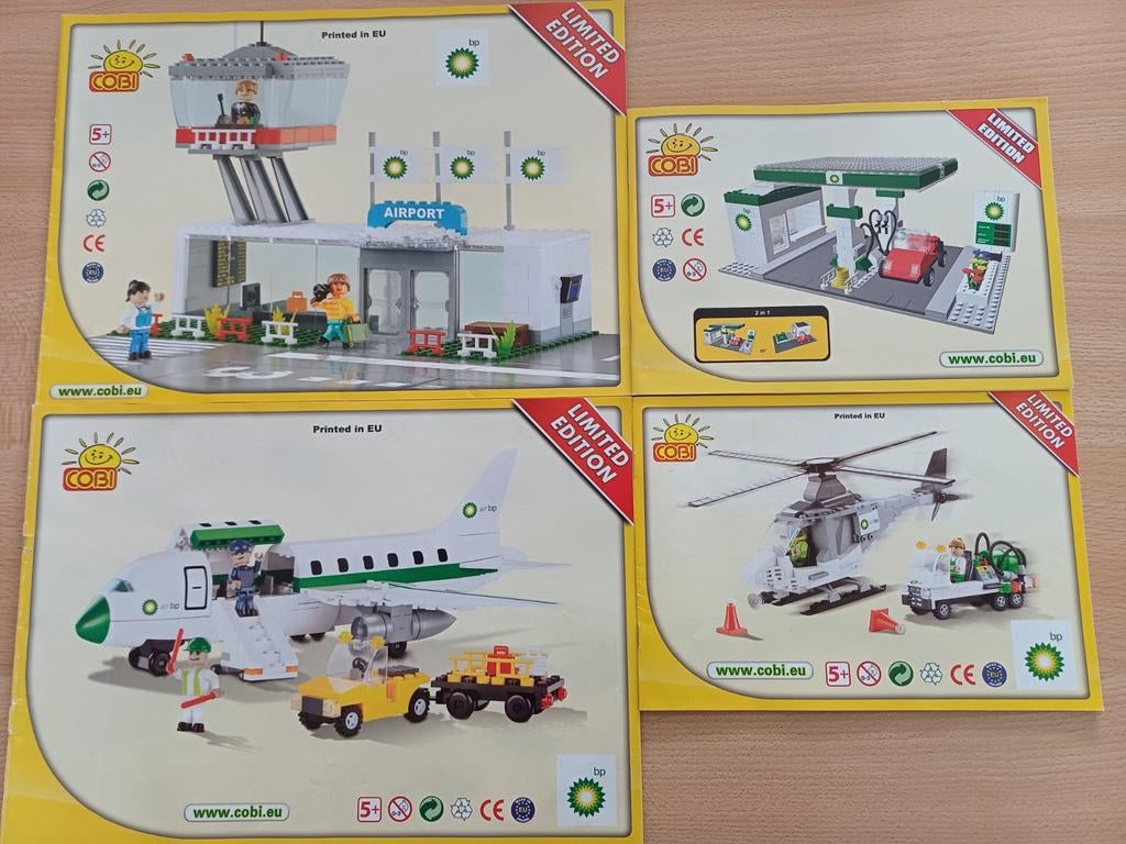 Vliegveld-bouwset BP van het merk COBI (lijkt op lego), Ophalen of Verzenden, Zo goed als nieuw, Overige merken