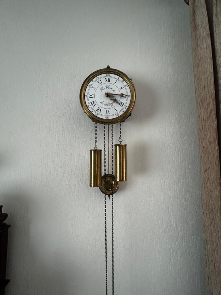 Antieke hang/wandklok, Antiek en Kunst, Ophalen