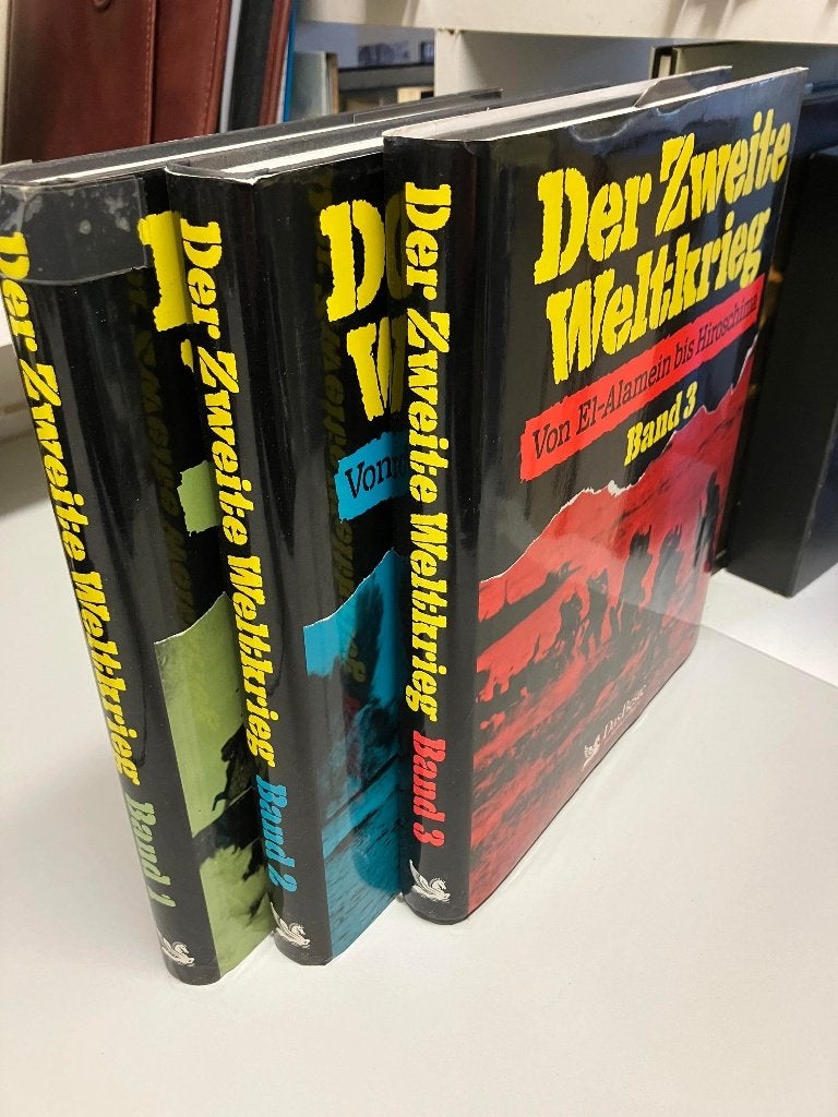 Der Zweite Weltkrieg Readers Digest 3 banden, Ophalen of Verzenden, Tweede Wereldoorlog, Gelezen, Algemeen