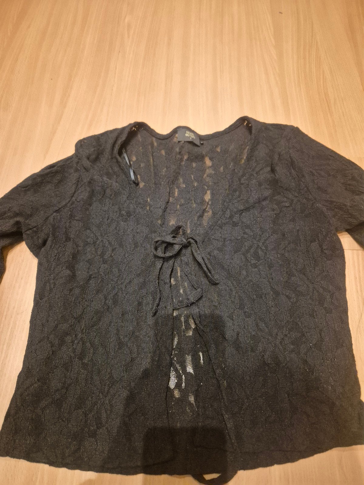 Zwart kanten bolero van Seven Sisters, maat S, Kleding | Dames, Seven Sisters, Zwart, Ophalen of Verzenden, Zo goed als nieuw