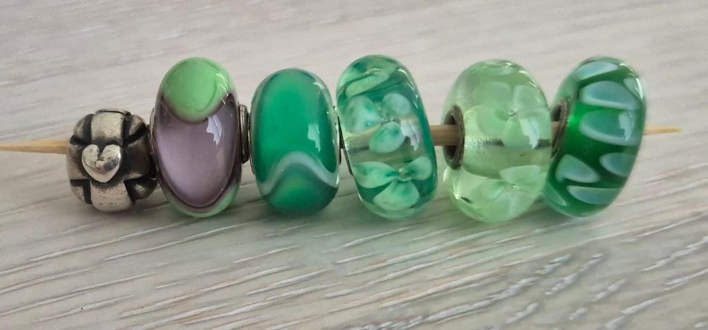 Trollbeads kralen, Sieraden, Tassen en Uiterlijk, Bedels, Ophalen, Glas of Kristal, Zo goed als nieuw, Trollbeads