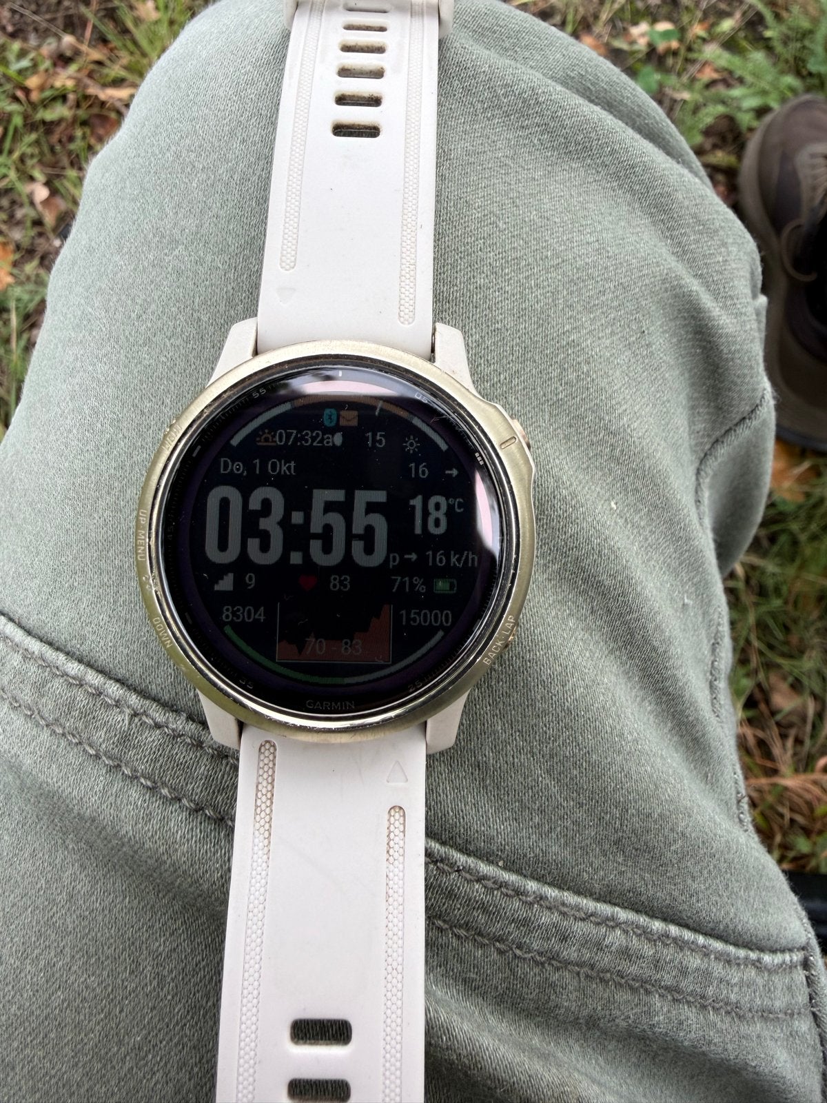 Garmin Fenix 6S Pro Solar - Zeer nette staat, Sieraden, Tassen en Uiterlijk, Afstand, Wit, Ophalen of Verzenden, Zo goed als nieuw