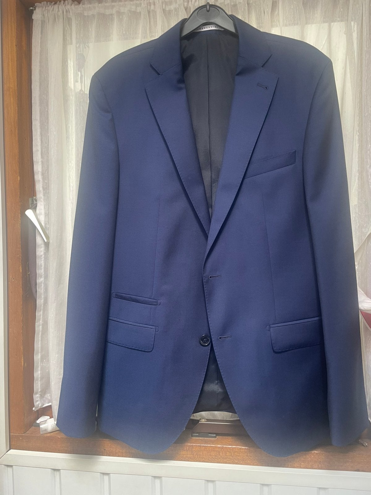 Z.g.a.n modern donkerblauw "Baldessarini"' Colbert maat 48, Kleding | Heren, Kostuums en Colberts, Baldessarini, Ophalen of Verzenden