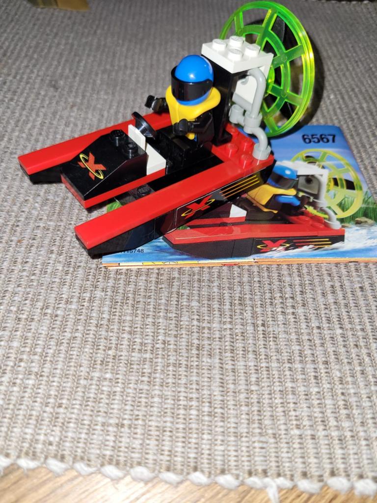 Lego hovercraft 6567, Ophalen of Verzenden, Zo goed als nieuw