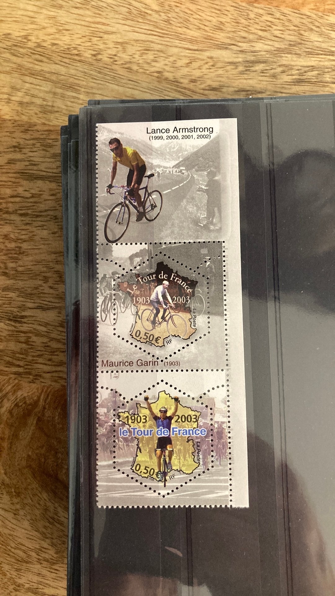Frankrijk 3582/83 wielrennen post fris/989, Ophalen of Verzenden