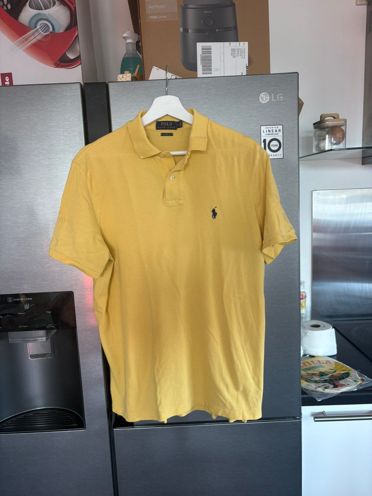 Ralph Lauren polo maat M, Ophalen of Verzenden, Gedragen, Maat 48/50 (M), Geel
