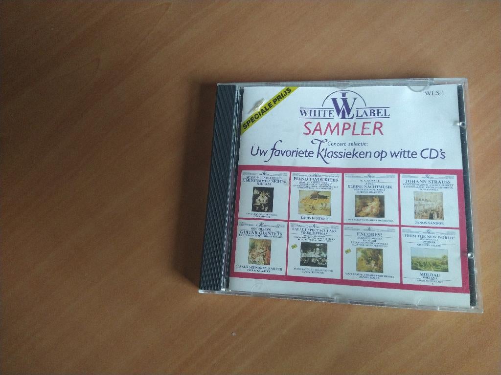 CD White Label Sampler, Ophalen of Verzenden, Barok, Zo goed als nieuw, Overige typen