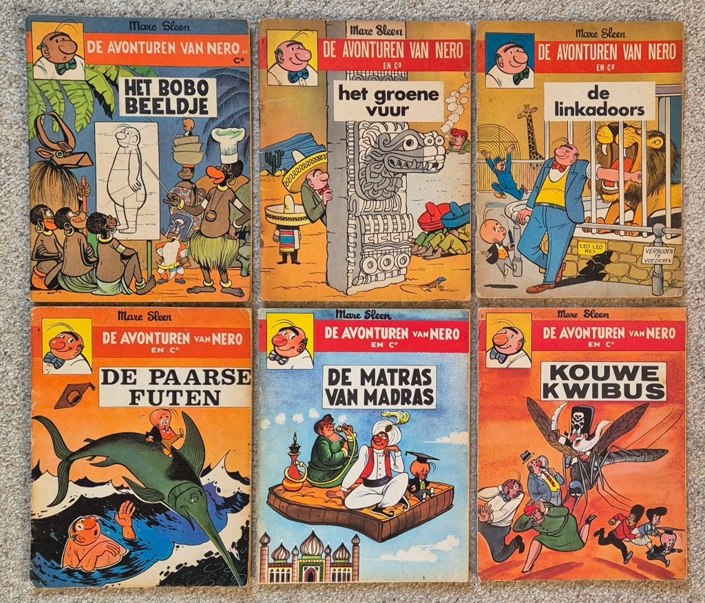 Nero | Std.Uitg (jaren 60-70)-47 stuks in 1 koop- Marc Sleen, Marc Sleen, Ophalen of Verzenden, Zo goed als nieuw, Meerdere stripboeken