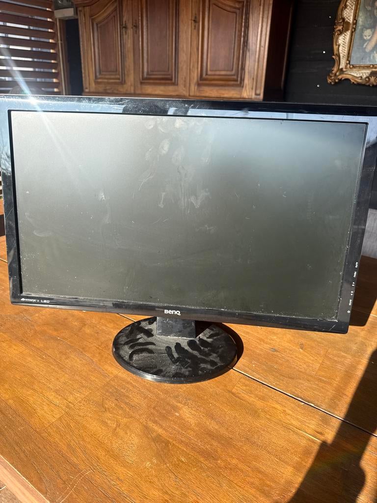 BenQ Monitor, Kantelbaar, Full HD, Ophalen of Verzenden, 60 Hz of minder