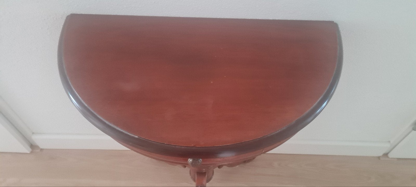 Klassieke Halve Maan Console Tafel met Lade, Ophalen of Verzenden