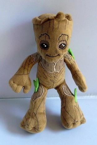 Marvel  Disney # knuffel Groot Poseavle 20cm - Guardians, Ophalen of Verzenden, Superheld, Zo goed als nieuw, Beeldje of Figuurtje