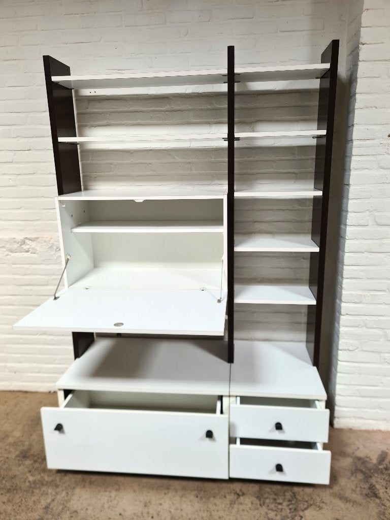 Vintage Musterring Wandkast, 1970s, Huis en Inrichting, Kasten | Wandmeubels, Ophalen, Gebruikt, Met klep(pen), -