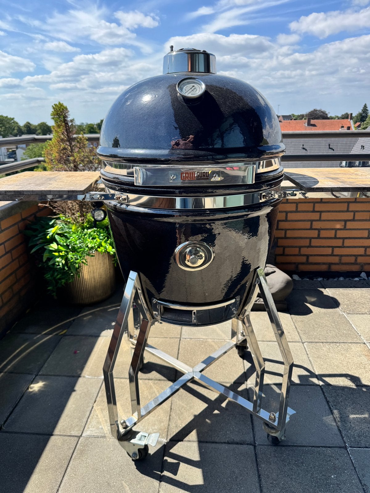 Mooie Grill Guru kamado, Ophalen, Gebruikt
