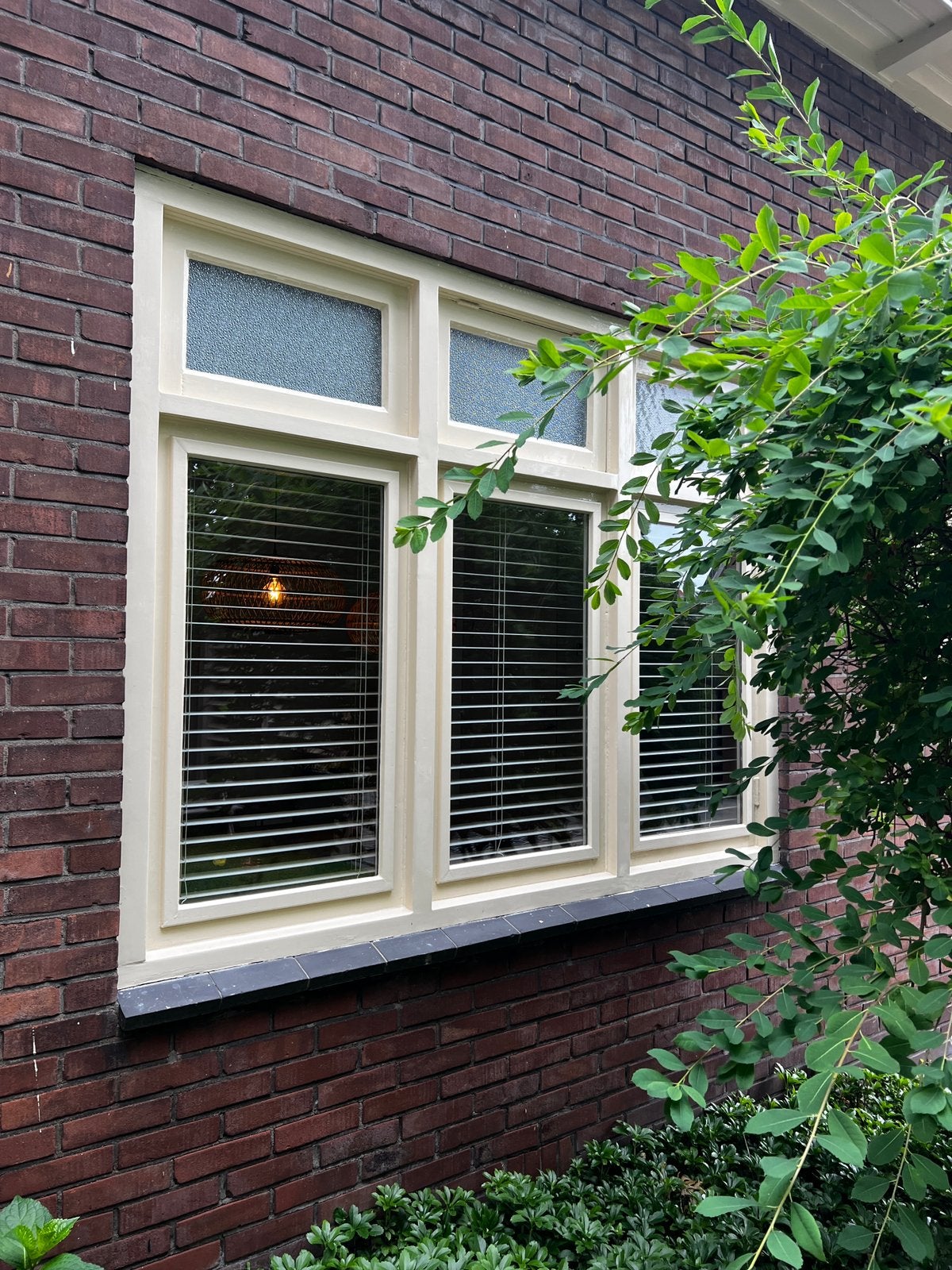 Houten kozijnen jaren 30 woning incl raambekleding, Doe-het-zelf en Verbouw, Glas en Ramen, Ophalen, Gebruikt, Gevelraam of Ruit