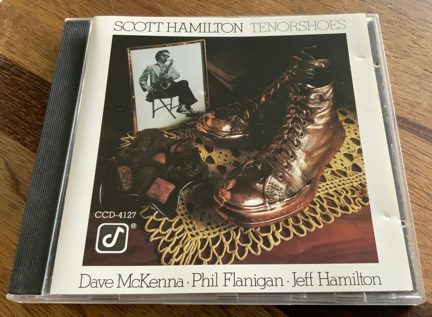 CD SCOTT HAMILTON TENORSHOES 1980 CONCORD JAZZ GERMANY, Inclusief boekje, Gebruikt, Verzenden, Jazz