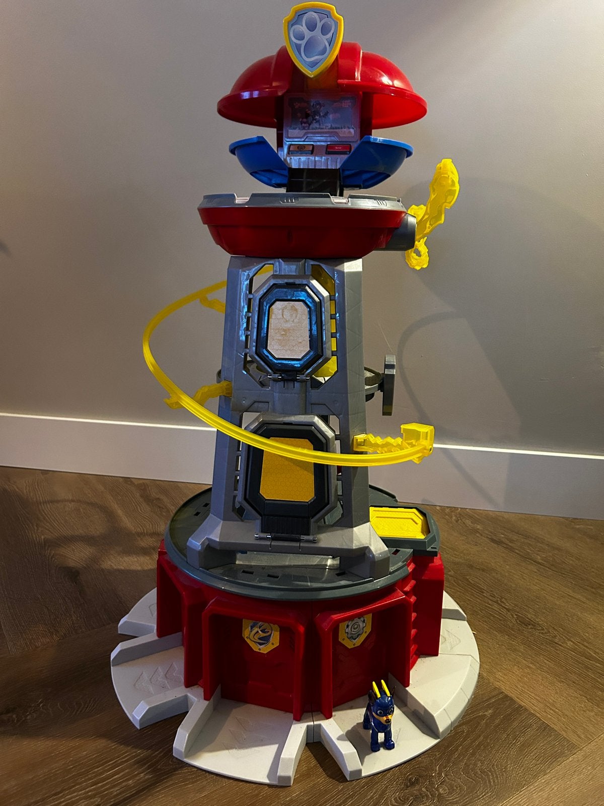 PAW Patrol Mighty Pups uitkijktoren, Ophalen, Gebruikt