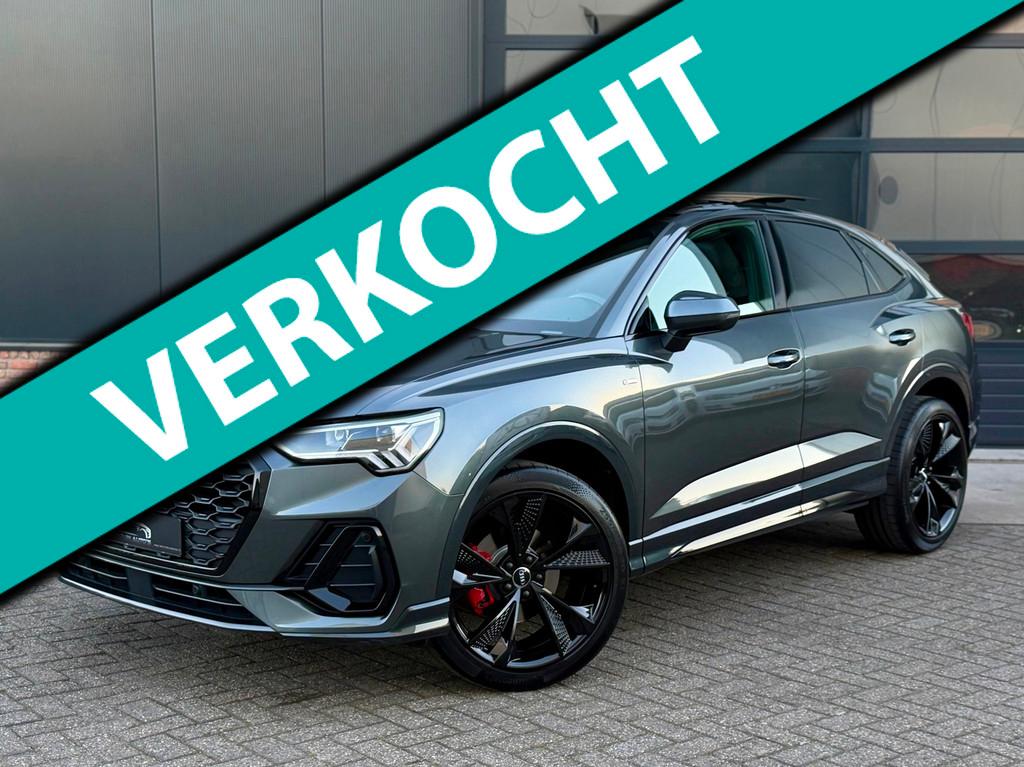 Audi Q3 Sportback 35 TFSI S-Line 150 pk Blackstyle -RS Leer-, Voorwielaandrijving, 15 km/l, 4 cilinders, 150 pk
