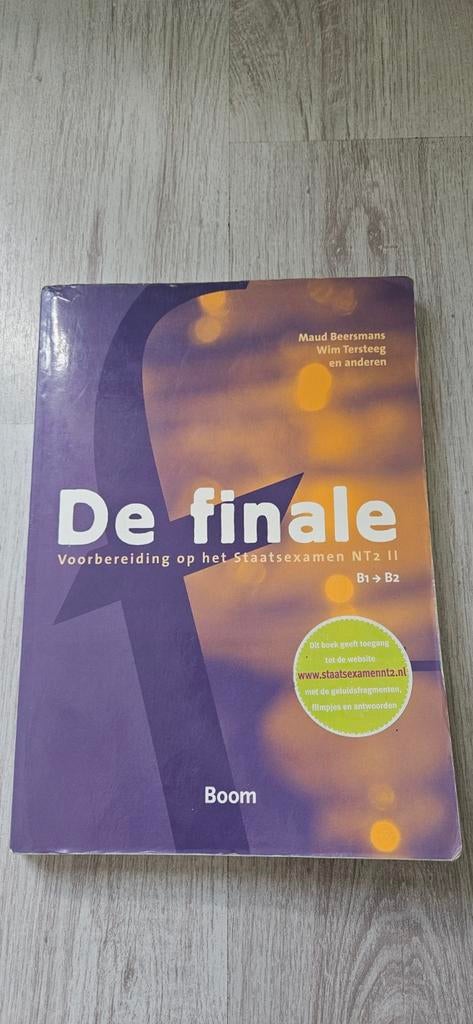 De Finale - Voorbereiding op het Staatsexamen NT2 II, Ophalen of Verzenden, Alpha, Gelezen