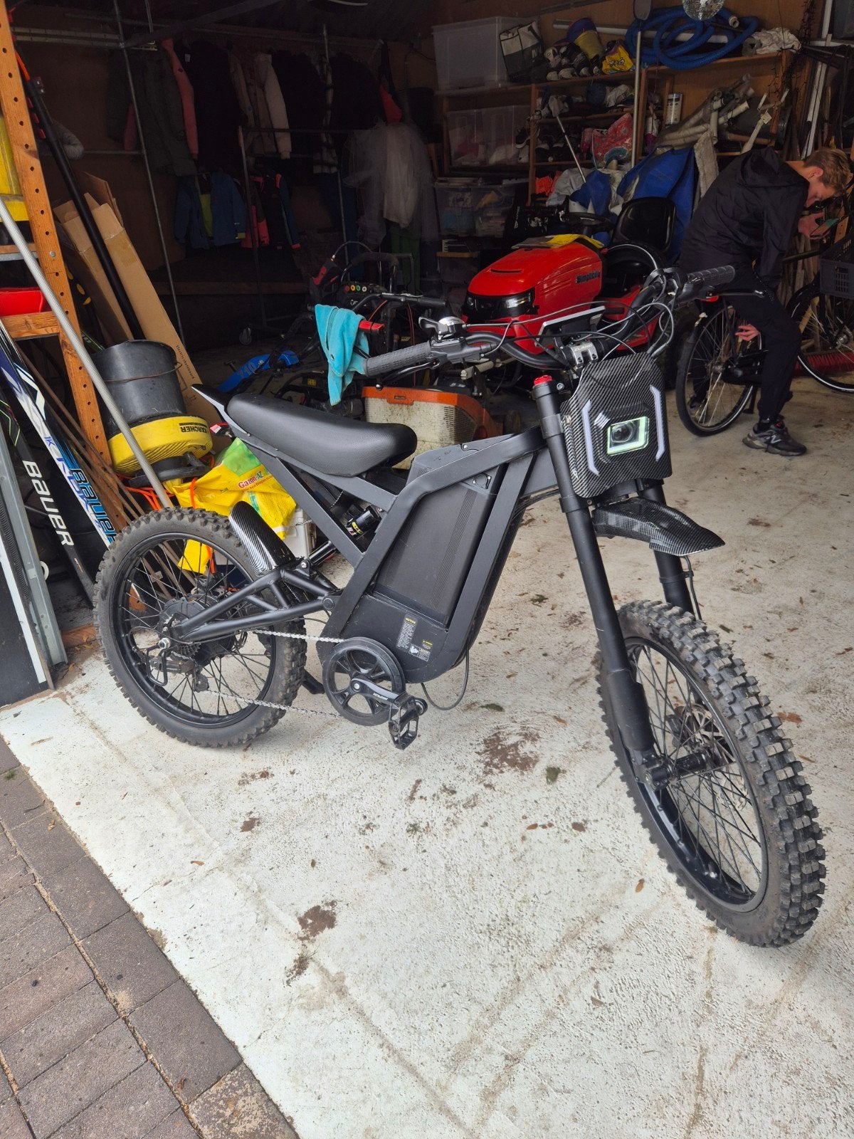 GT2000 Skinnybike - 1400 km - Inclusief lader, Zo goed als nieuw, 59 cm of meer, 50 km per accu of meer, Ophalen