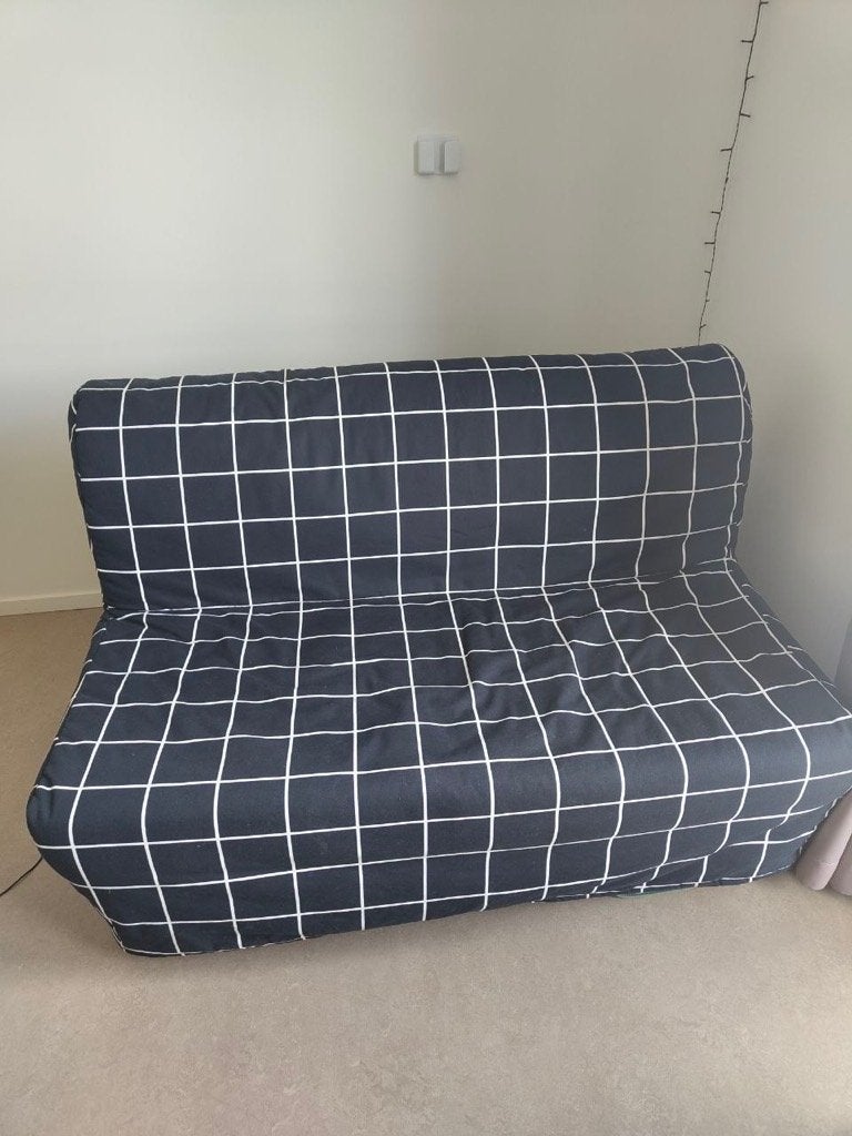 Ikea Sofa-Bed, Huis en Inrichting, Slaapkamer | Slaapbanken, Ophalen, Tweepersoons, Zo goed als nieuw, 140 cm