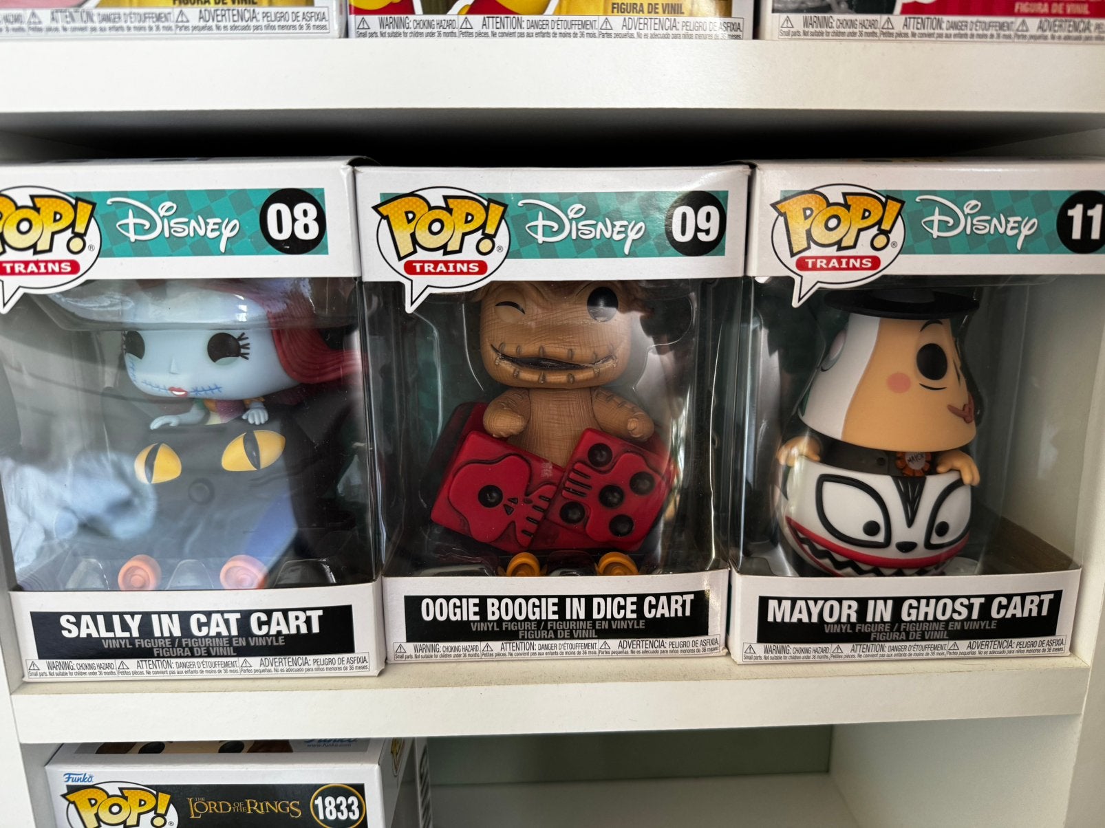Funko Pop! Disney Trains: Sally, Oogie Boogie, Mayor, Ophalen of Verzenden, Nieuw