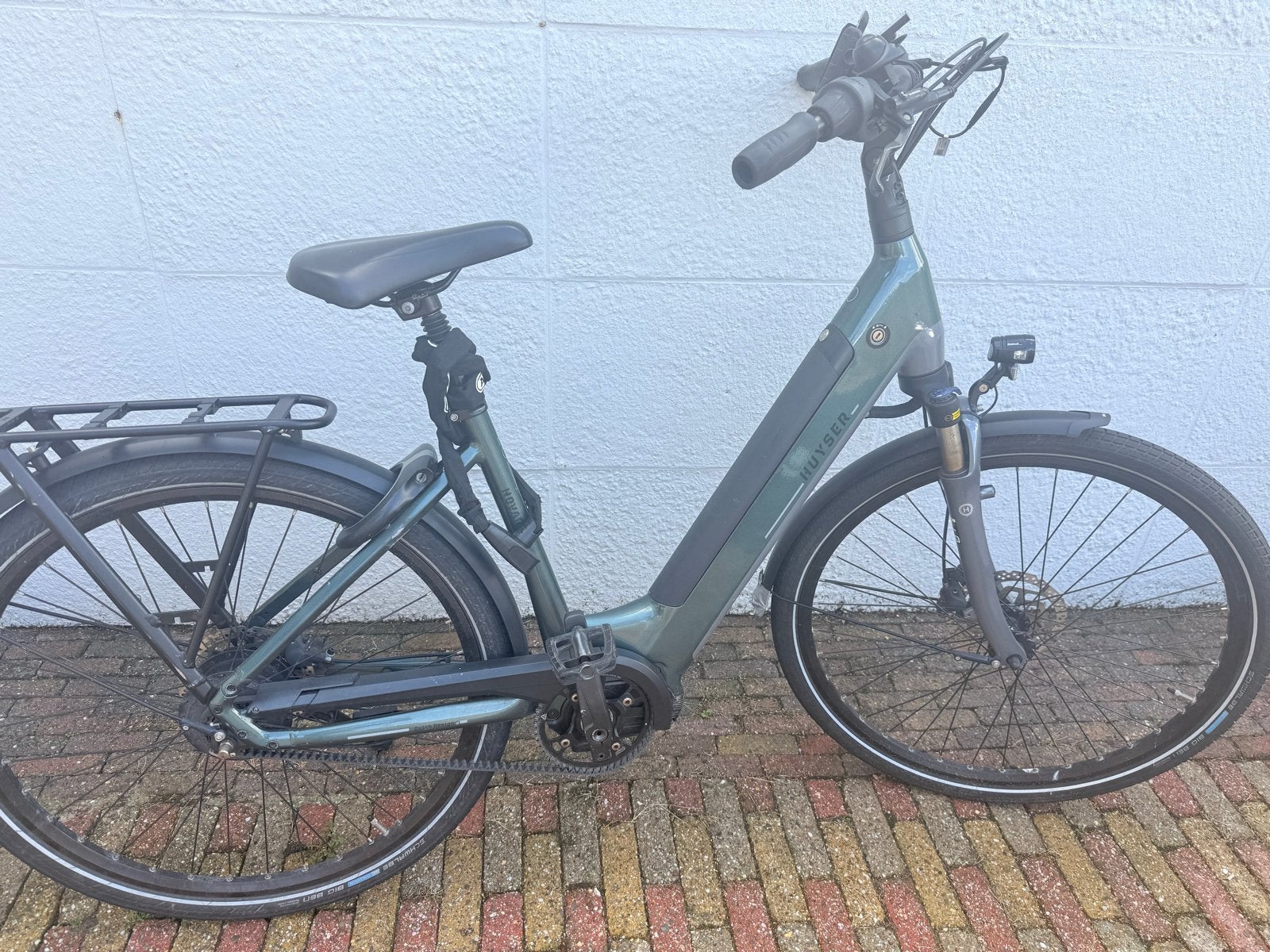 Huyser E-bike - Comfortabele elektrische fiets, Gebruikt, 51 tot 55 cm, 50 km per accu of meer, Ophalen