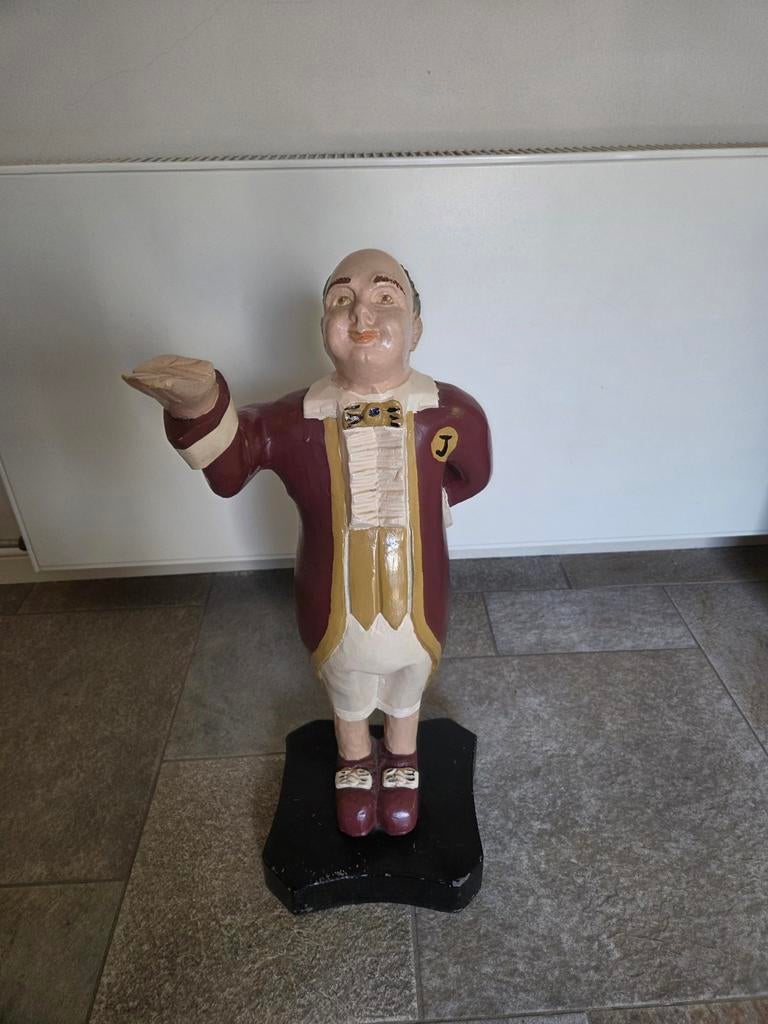 Vintage Butler Beeld - Decoratieve Figuur, Antiek en Kunst, Ophalen of Verzenden