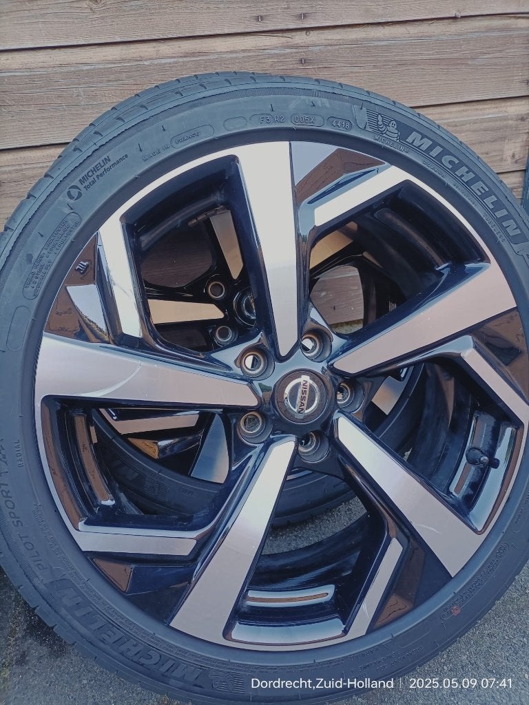 Te koop: 4 Michelin Pilot Sport zomerbanden, Ophalen, 18 inch, Gebruikt, Band(en)