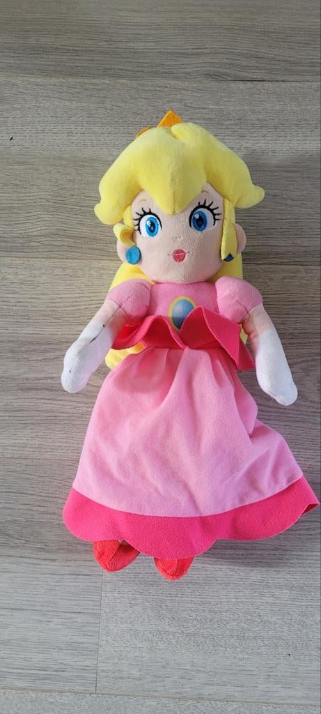 Prinses Peach Knuffel - Super Mario, Overige typen, Ophalen of Verzenden, Zo goed als nieuw, Nintendo
