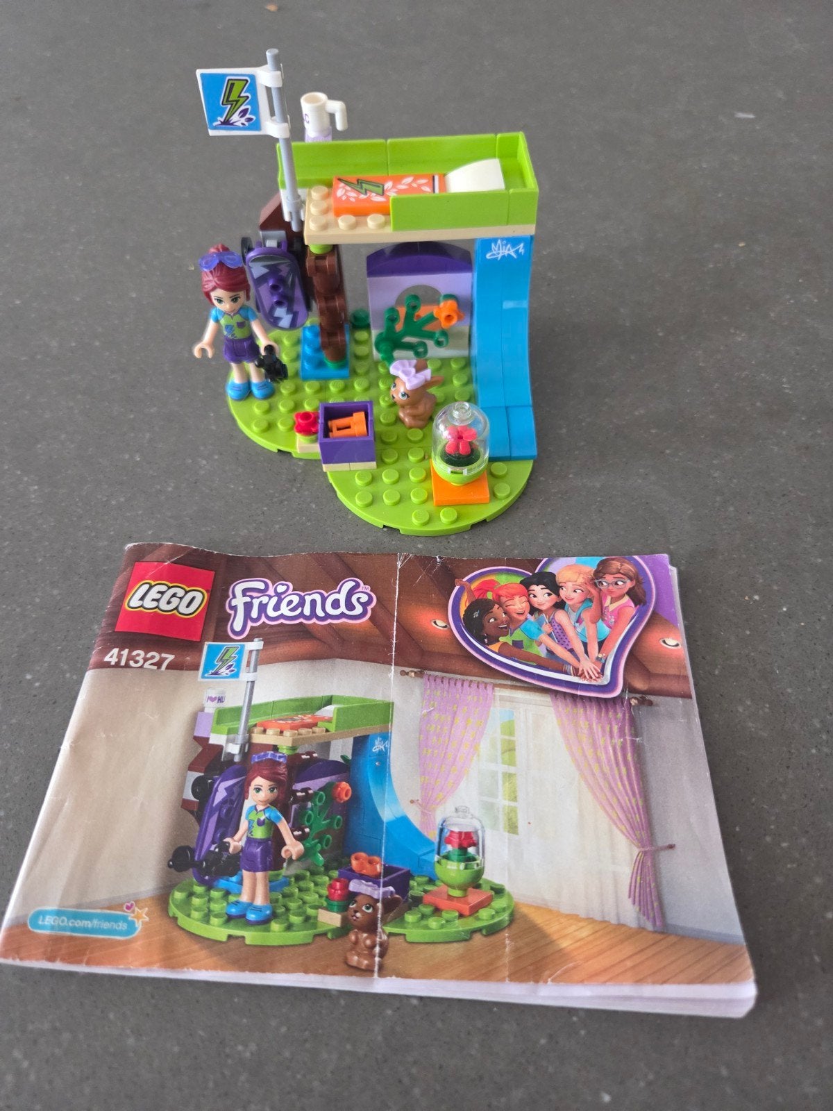 lego 41327 slaapkamer, Lego, Friends, Ophalen of Verzenden, Zo goed als nieuw