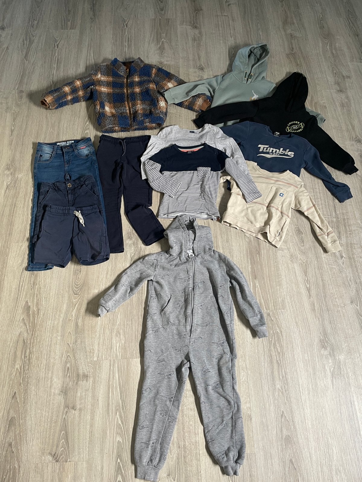 kledingpakket merk jongens maat 104-110, Ophalen of Verzenden, Gebruikt, Maat 110