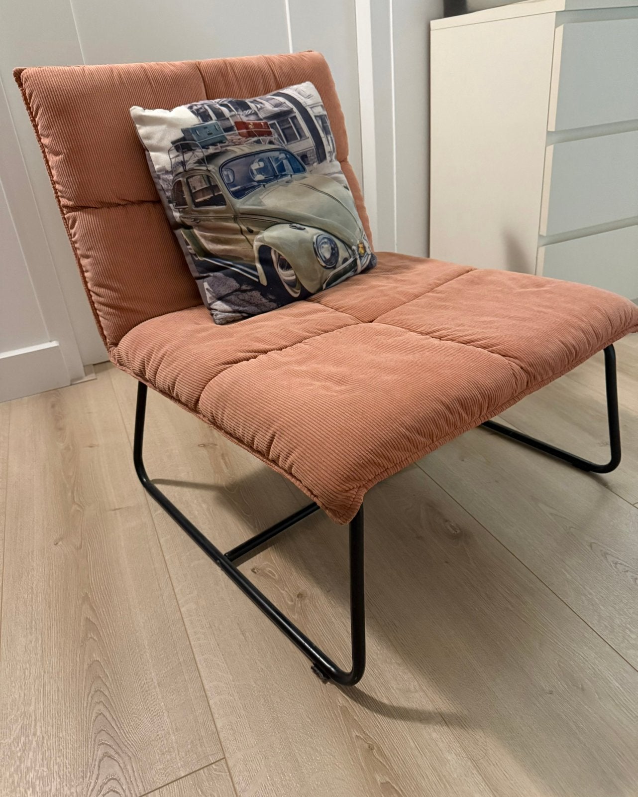Stoel, Ophalen, Minder dan 75 cm, Zo goed als nieuw, Stof