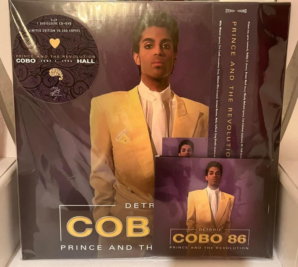 Prince - Cobo Arena 1986 2LP + CD + DVD (RARE SET), Verzenden, 1980 - 1989, Nieuw in verpakking, 12 inch