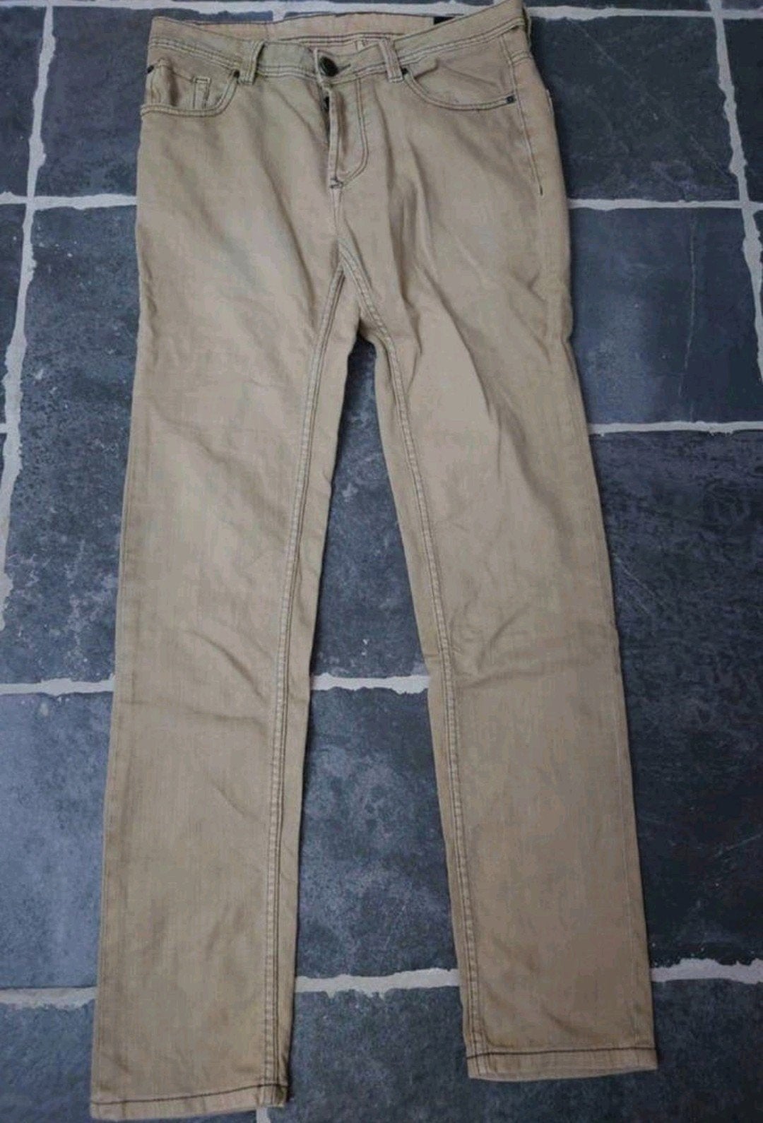 Refill, Skinny Fit, W30 L32, zandkleurig, zgan Rob3032, Overige kleuren, Ophalen of Verzenden, Zo goed als nieuw, Refill