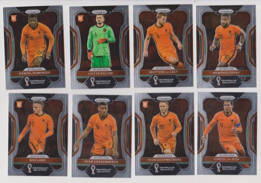 Panini krt Prizm World Cup Qatar 2022, Verzamelen, Sportartikelen en Voetbal, Zo goed als nieuw, Poster, Plaatje of Sticker, Buitenlandse clubs