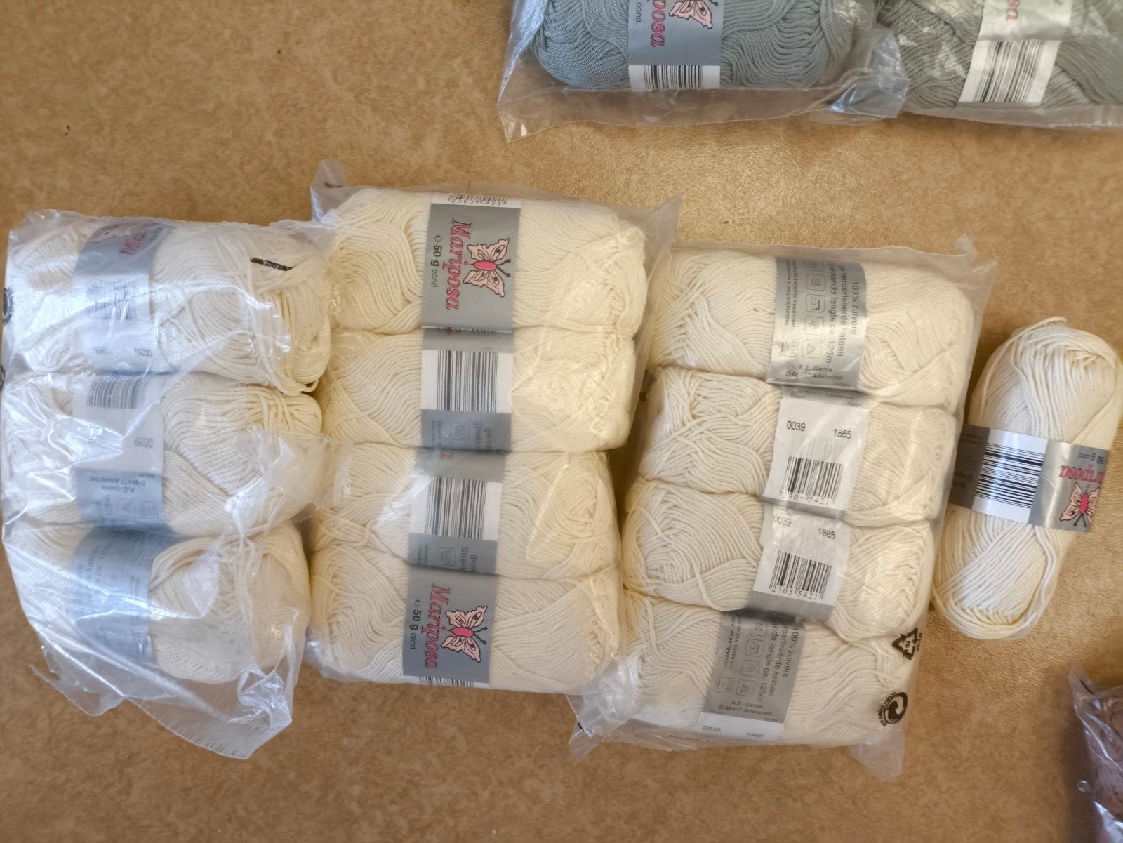 Verschillende soorten garen te koop, Hobby en Vrije tijd, Breien en Haken, Ophalen of Verzenden, Nieuw, Haken, Wol of Garen