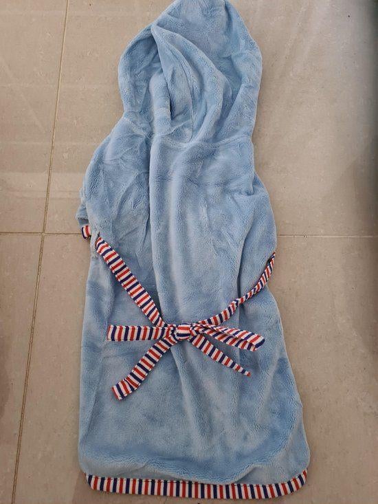Nieuwe Honden badjas geel of Blauw - departijwinkel, Dieren en Toebehoren, Ophalen, Nieuw, Hondenjas