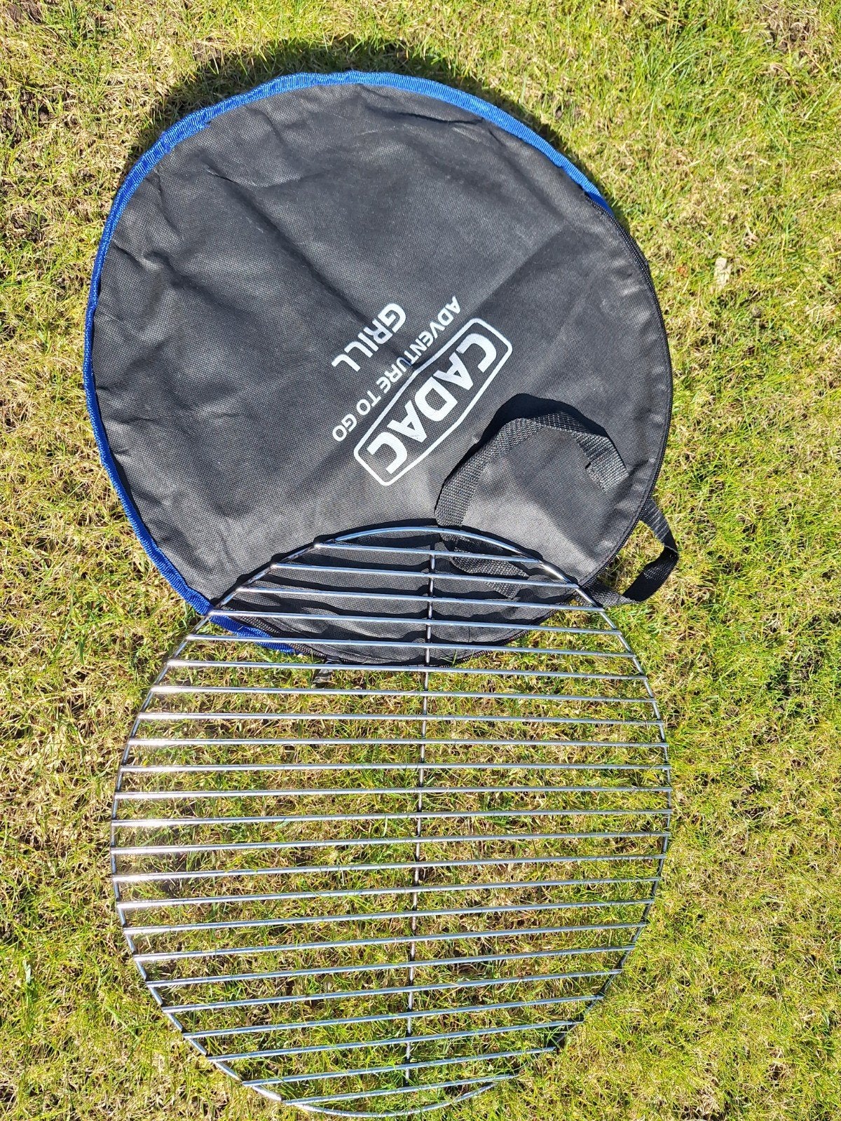 Cadac Skottelbraai grillrooster 47 cm met draagtas vanaf €15, Ophalen of Verzenden, Gebruikt