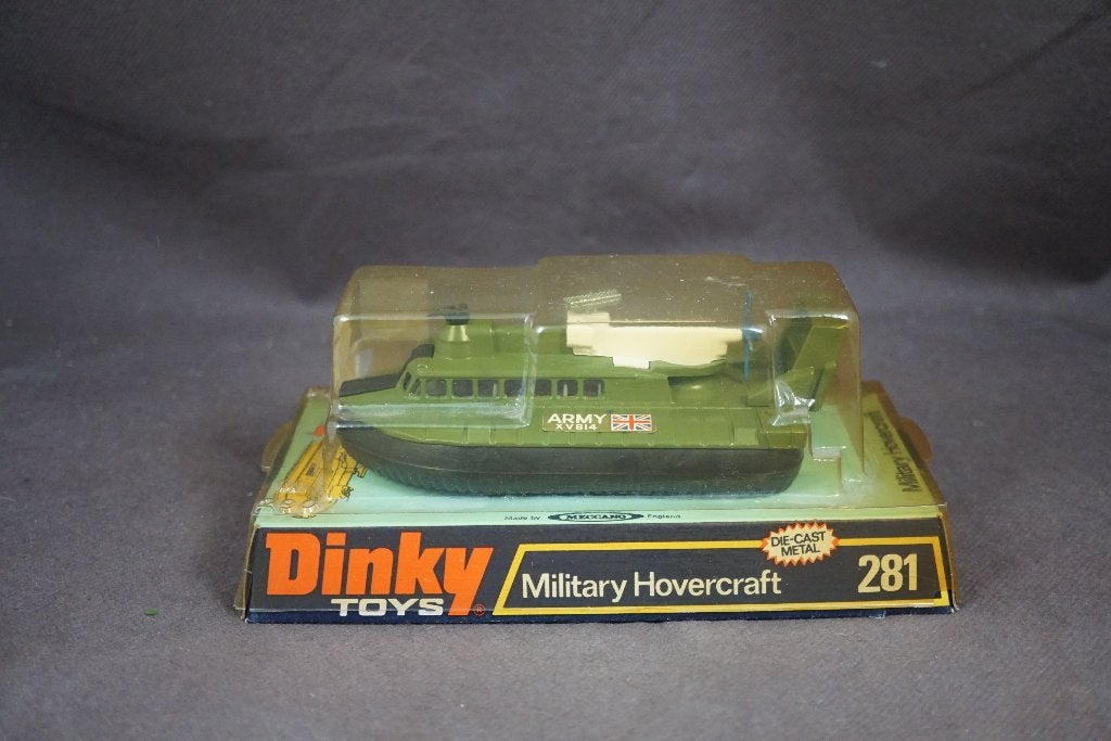 Dinky Toys military hovercraft - TOP vintage, Ophalen of Verzenden