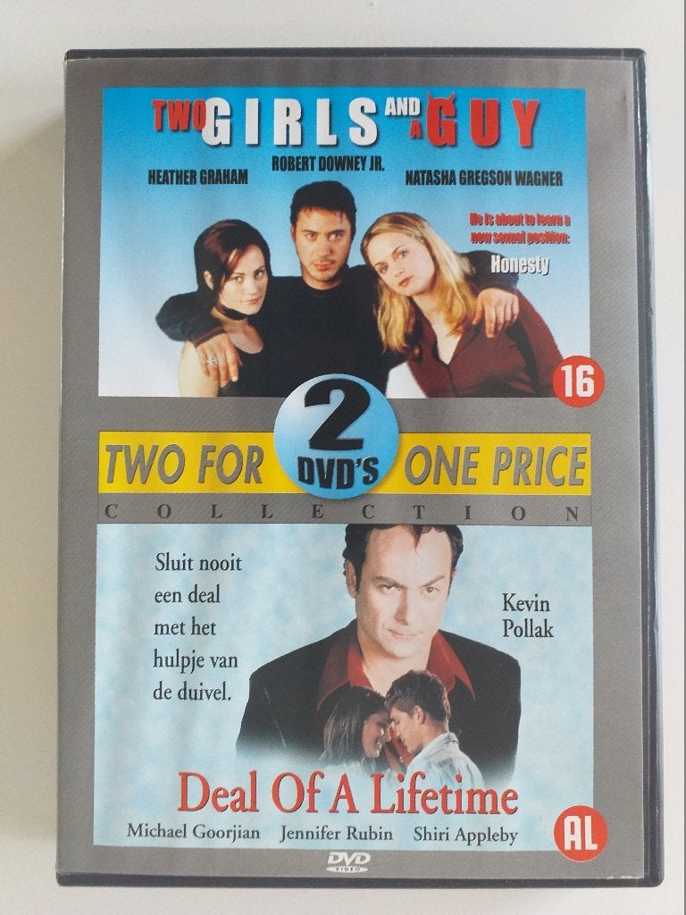 Two Girls and a Guy (1997) & Deal of a Lifetime (1999) *2DVD, Engels, Nederlands, Romantische komedie, Ophalen of Verzenden