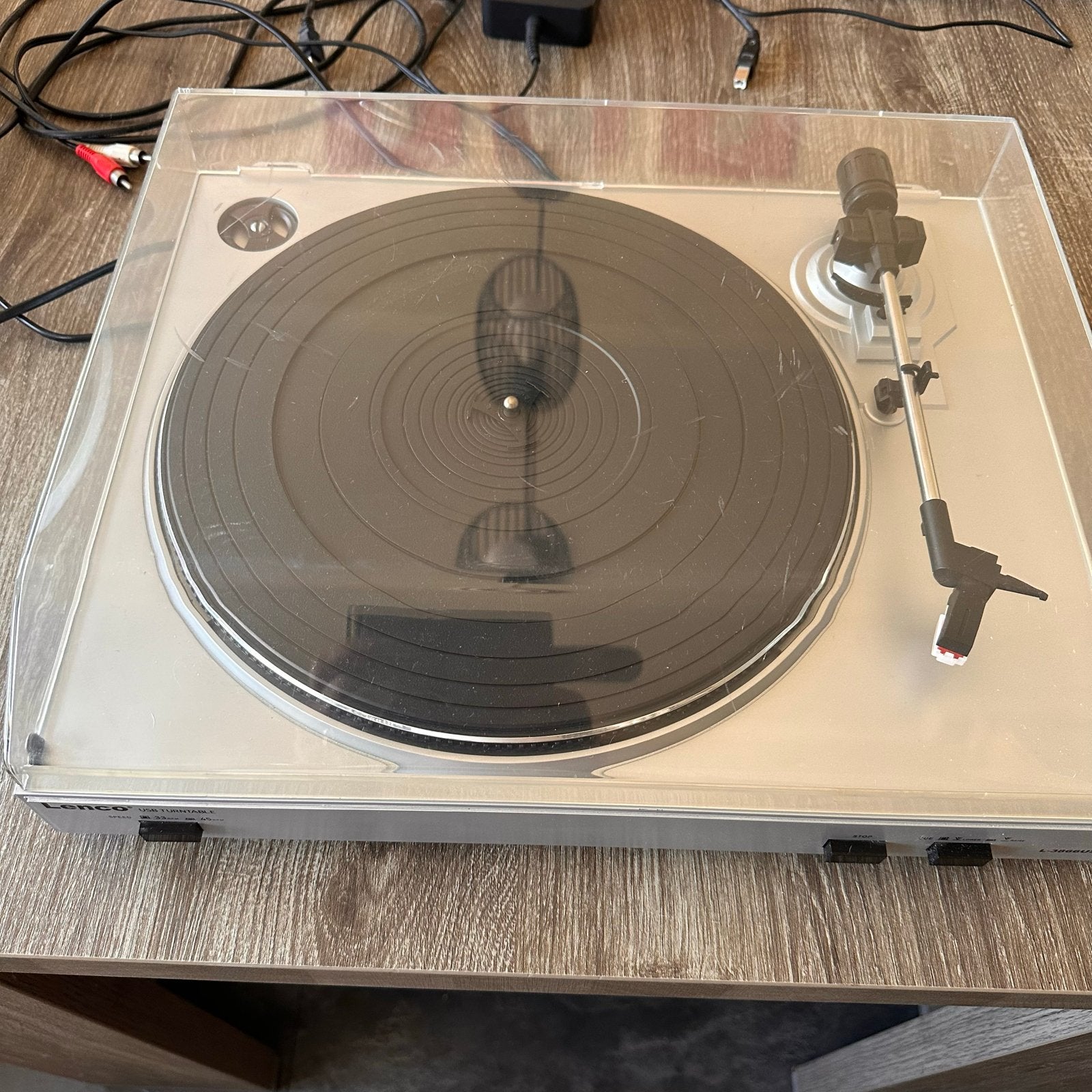 Lenco L-3866USB Platenspeler met USB-aansluiting, Zo goed als nieuw, USB-aansluiting, Platenspeler, Ophalen