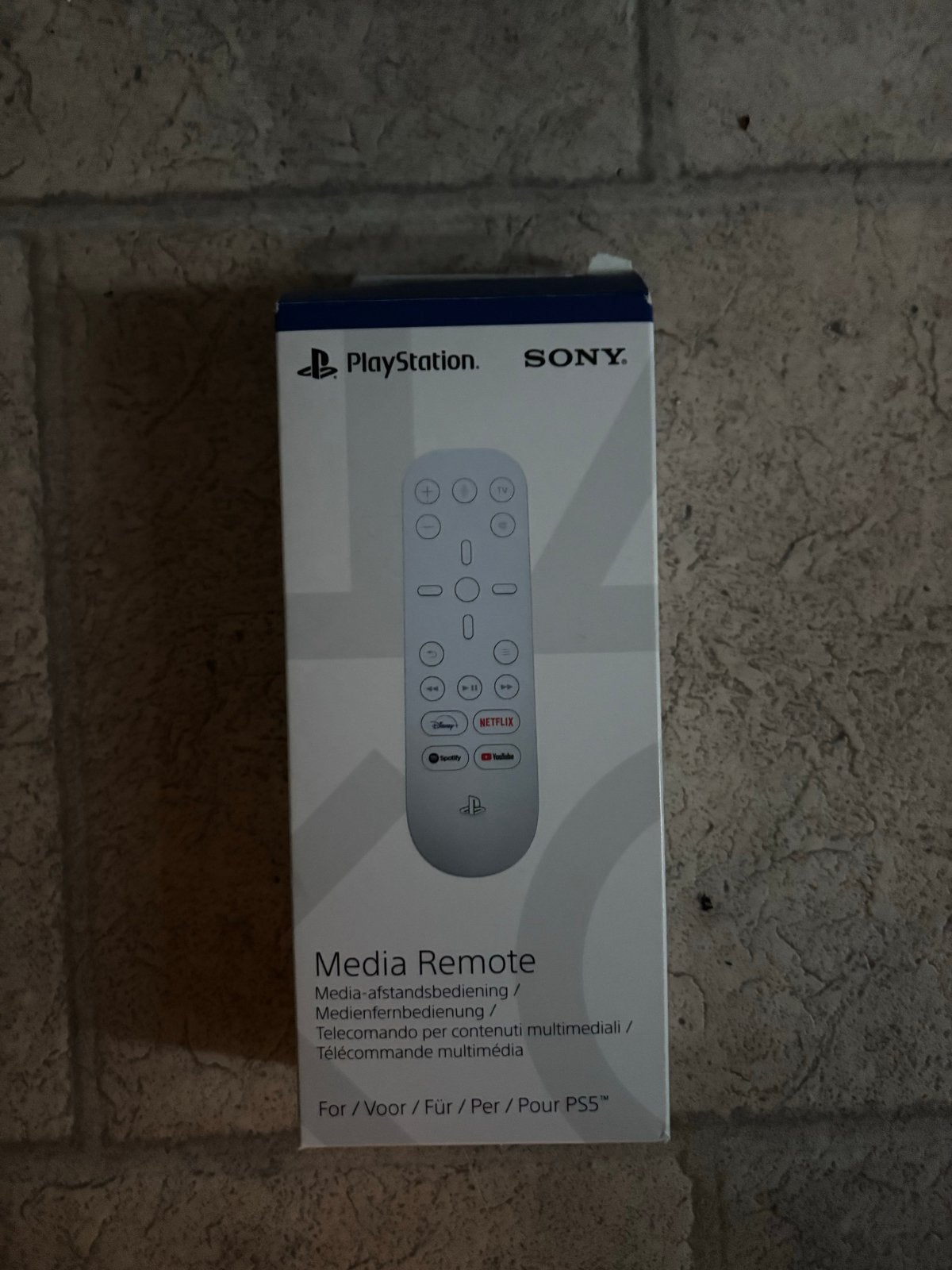 Sony PlayStation 5 Media Afstandsbediening - Nieuw, Ophalen, Nieuw, Origineel, Game console