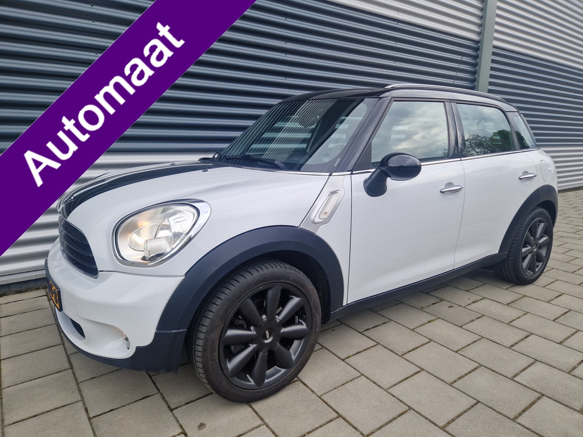 MINI Countryman 1.6 Cooper Edition Automaat, Leder, Panorama, Auto's, Euro 5, Gebruikt, Zwart, Bedrijf