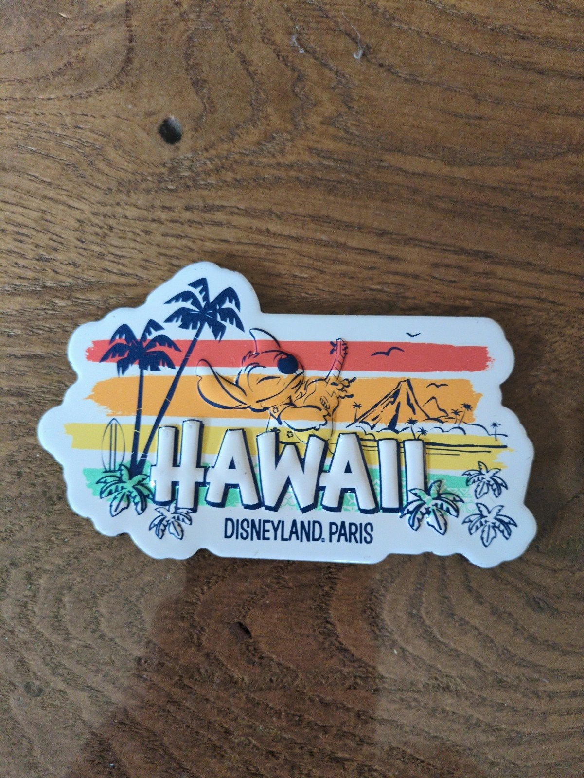 Disney Stitch Hawaii Magneet Disneyland Parijs, Ophalen of Verzenden, Overige figuren, Nieuw, Overige typen