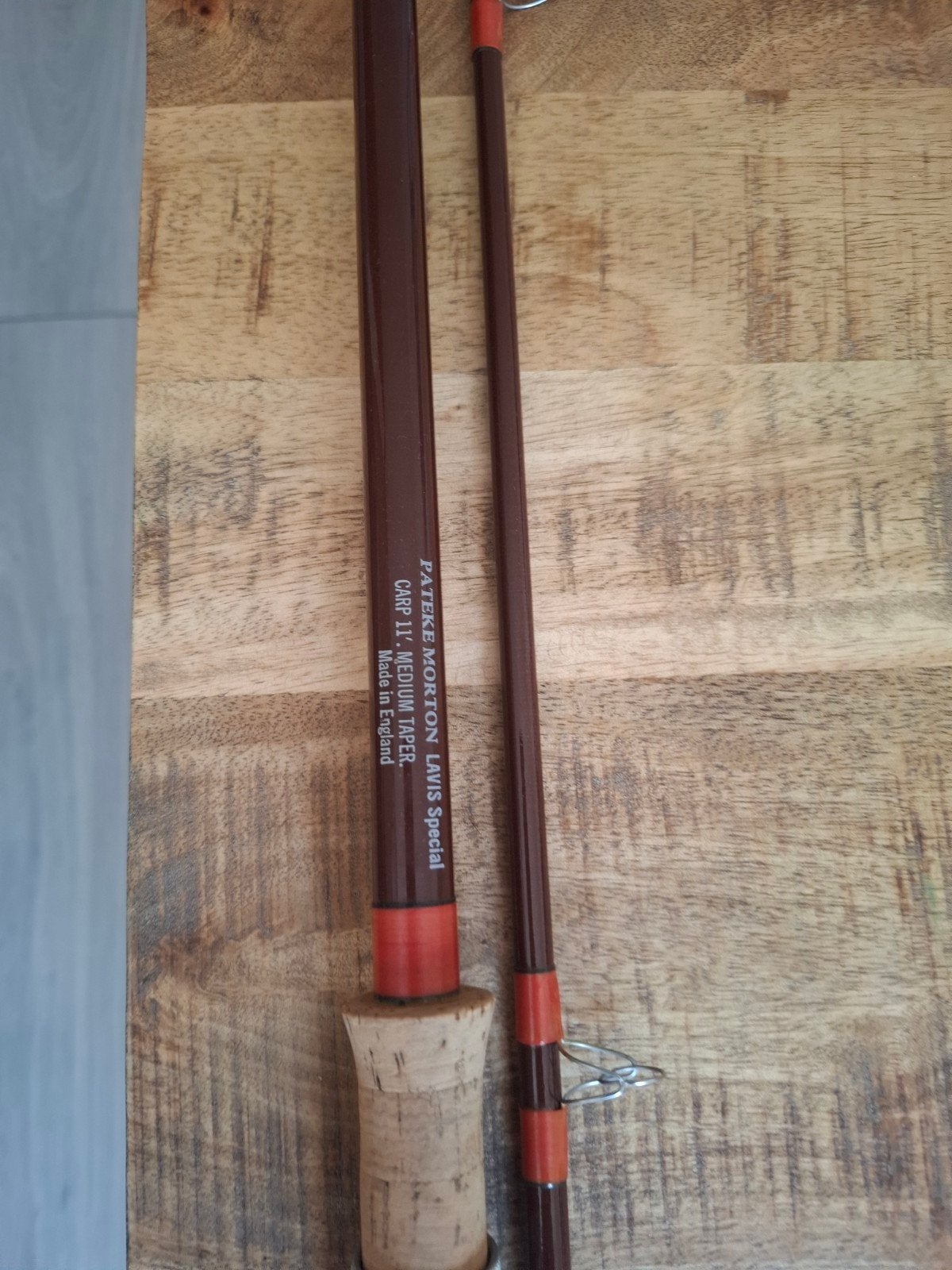 Pateke Morton Lavis Special 11ft penhengel Medium taper, Ophalen of Verzenden, Gebruikt, Werphengel