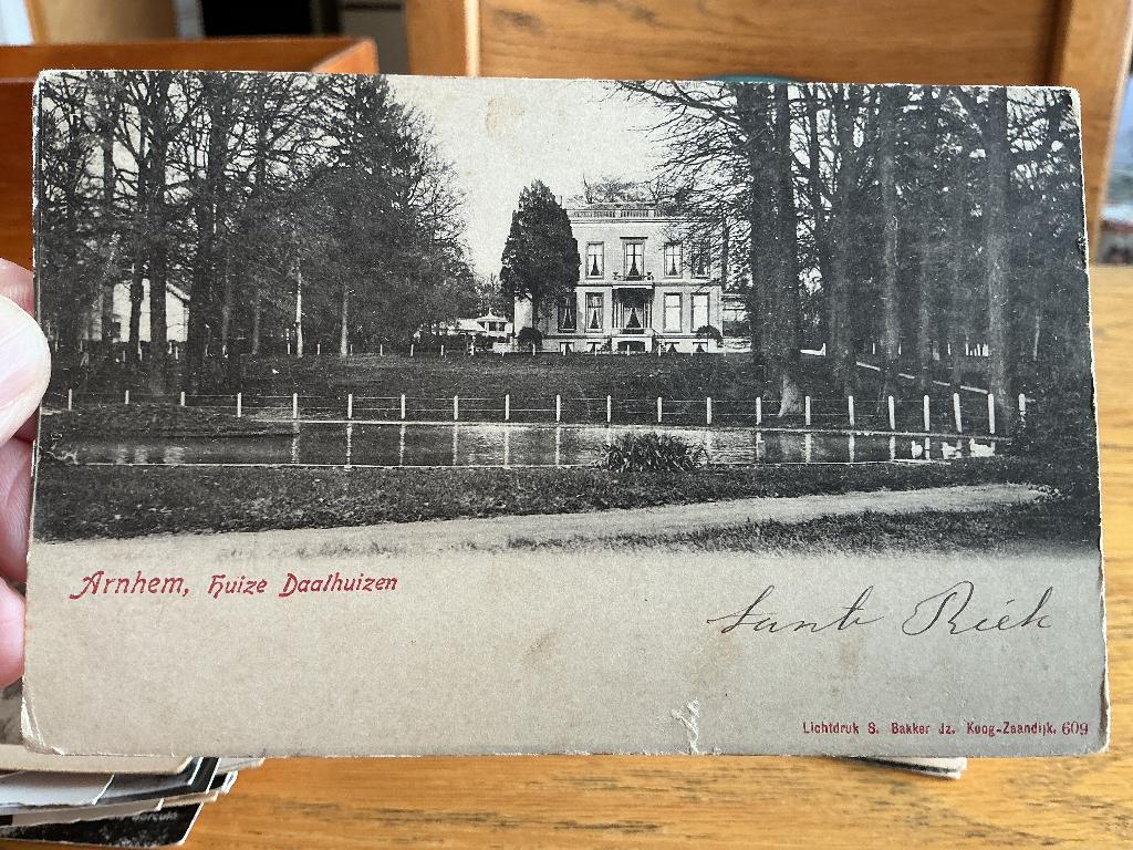 Arnhem huize Daalhuizen 1901, Verzamelen, Verzenden, Voor 1920, Gelopen, Gelderland