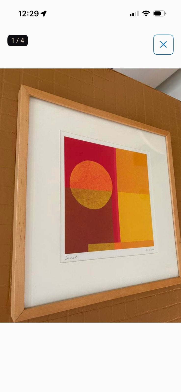 Vintage Ikea Amaina Sunset, Ophalen