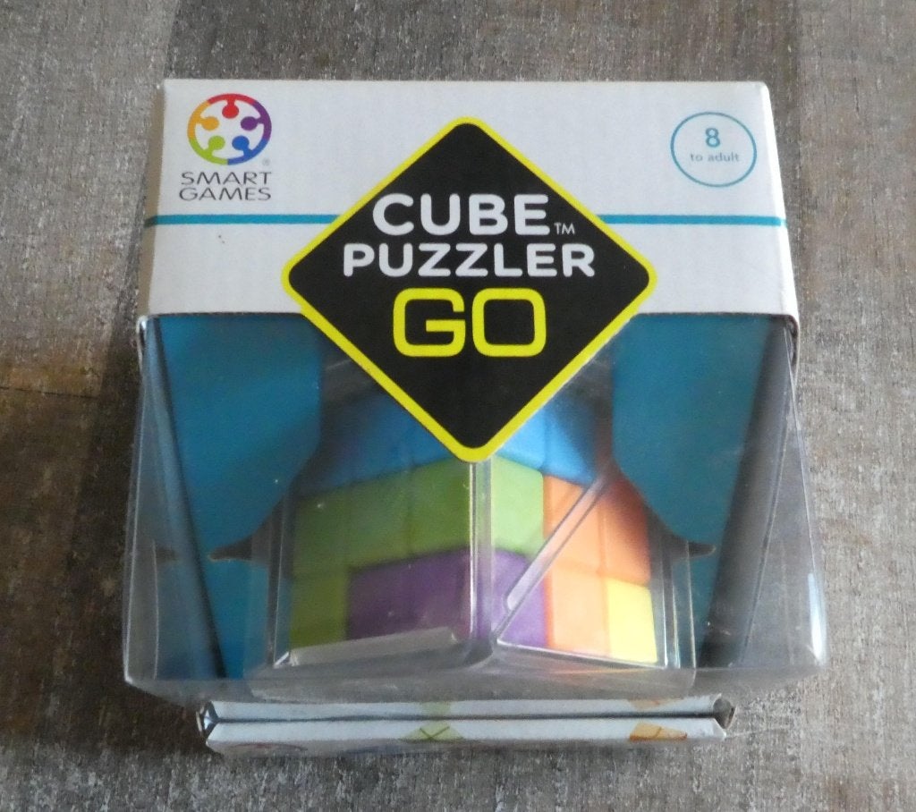 SmartGames - Cube Puzzler Go vanaf 8 jaar, Ophalen of Verzenden, Zo goed als nieuw, Bouwen